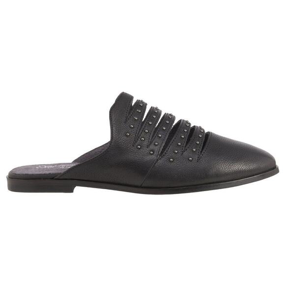 NWT Seychelles Leather Studs Embellished Cut Out Comfort Shoes Slip-on Mules - Picture 5 of 8